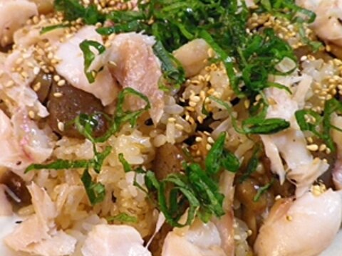 金目鯛で簡単混ぜご飯